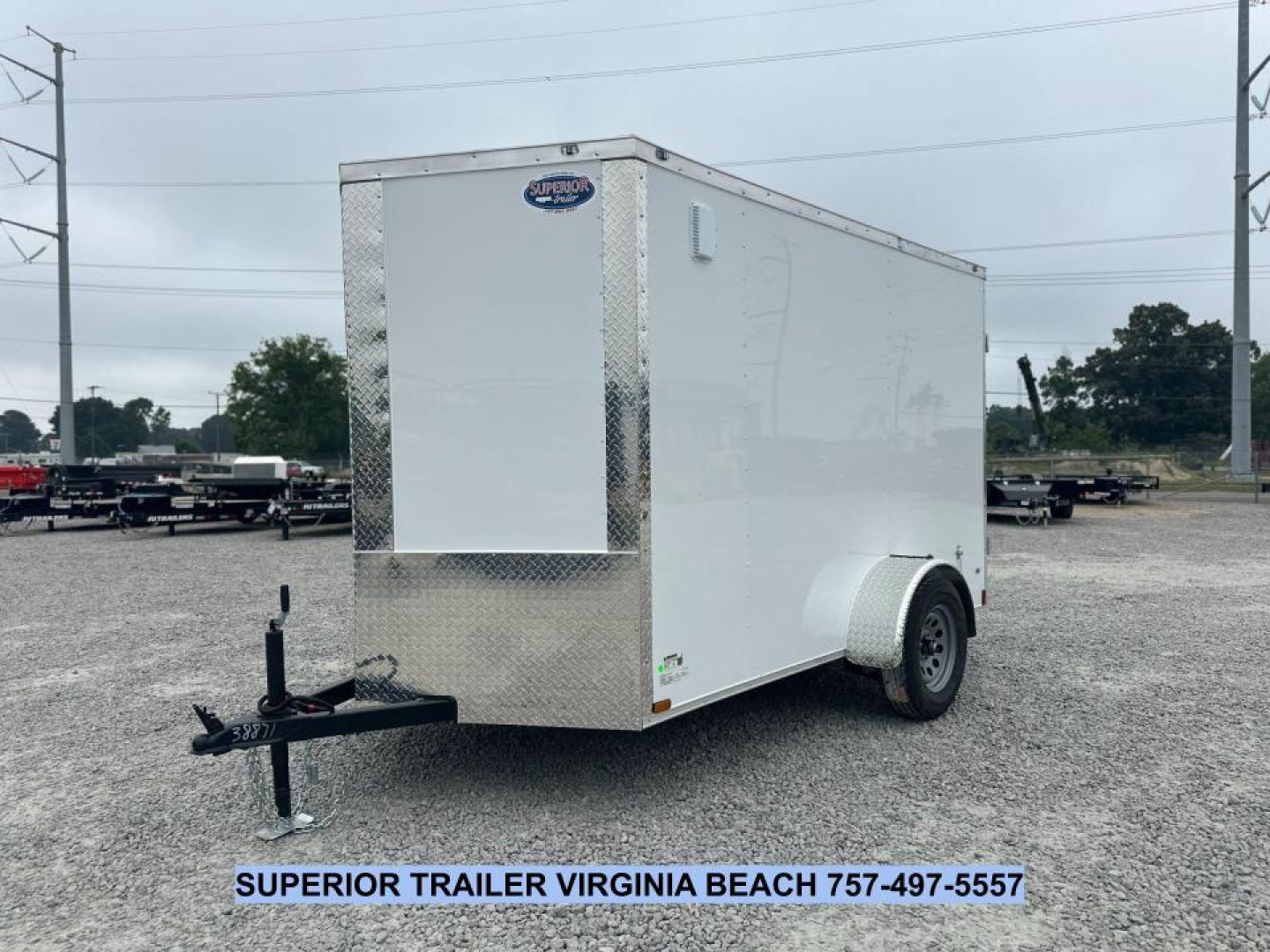New 2026 Anvil 6X10 w/Double Rear Doors Cargo / Enclosed Trailer
