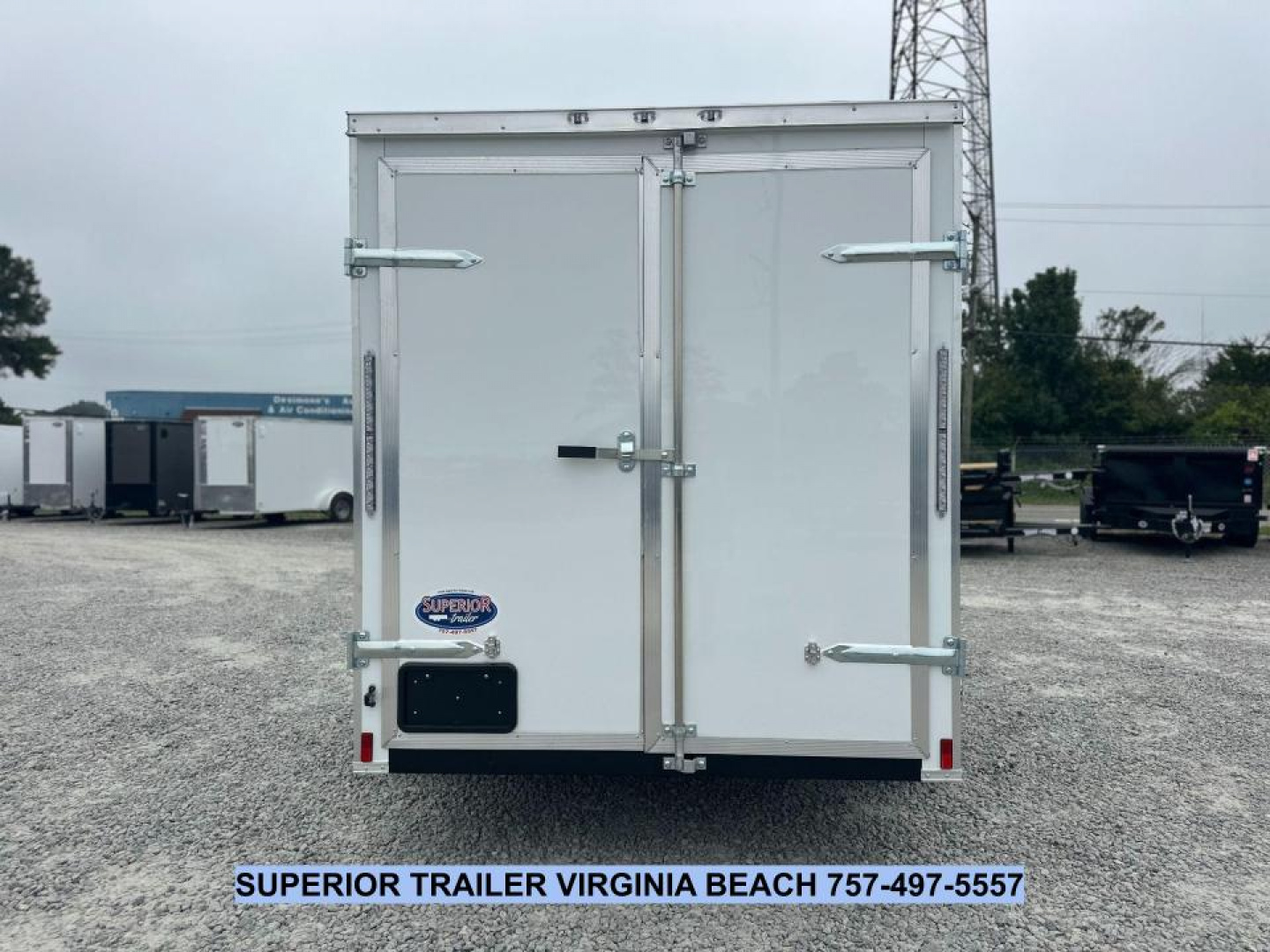 New 2026 Anvil 6X10 w/Double Rear Doors Cargo / Enclosed Trailer
