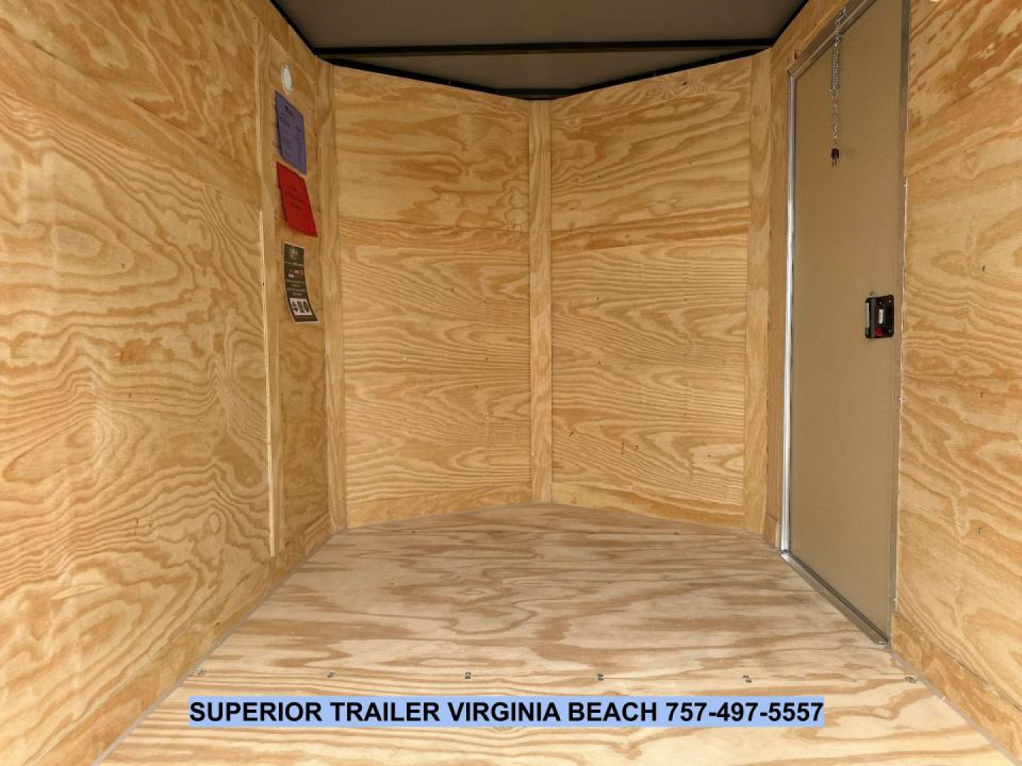 New 2026 Anvil 6X10 w/Double Rear Doors Cargo / Enclosed Trailer