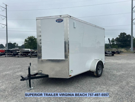 New 2026 Anvil 6X10 w/Double Rear Doors Cargo / Enclosed Trailer