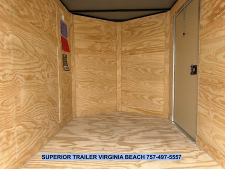 New 2026 Anvil 6X10 w/Double Rear Doors Cargo / Enclosed Trailer