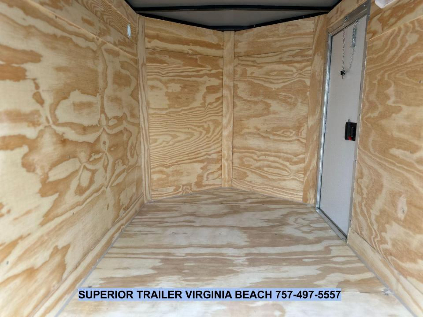 New 2026 Anvil 5X8 w/ Double Doors, Extra Height, & Side Door Cargo / Enclosed Trailer