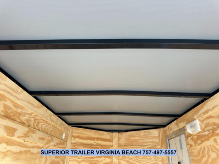 New 2026 Anvil 5X8 w/ Double Doors, Extra Height, & Side Door Cargo / Enclosed Trailer