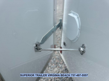 New 2026 Anvil 5X8 w/ Double Doors, Extra Height, & Side Door Cargo / Enclosed Trailer