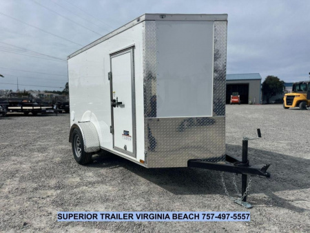 New 2026 Anvil 5X10 w/ 6  Extra Height & Ramp Cargo / Enclosed Trailer
