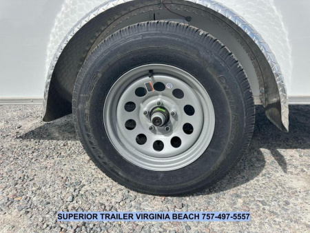 New 2026 Anvil 5X10 w/ 6" Extra Height & Ramp Cargo / Enclosed Trailer