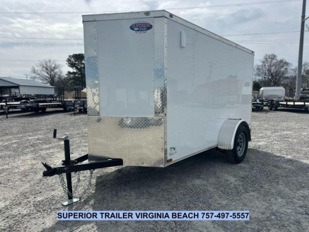 New 2026 Anvil 5X10 w/ 6" Extra Height & Ramp Cargo / Enclosed Trailer