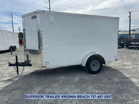 New 2026 Anvil 5X10 w/ 6" Extra Height & Ramp Cargo / Enclosed Trailer