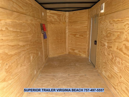 New 2026 Anvil 5X10 w/ 6" Extra Height & Ramp Cargo / Enclosed Trailer