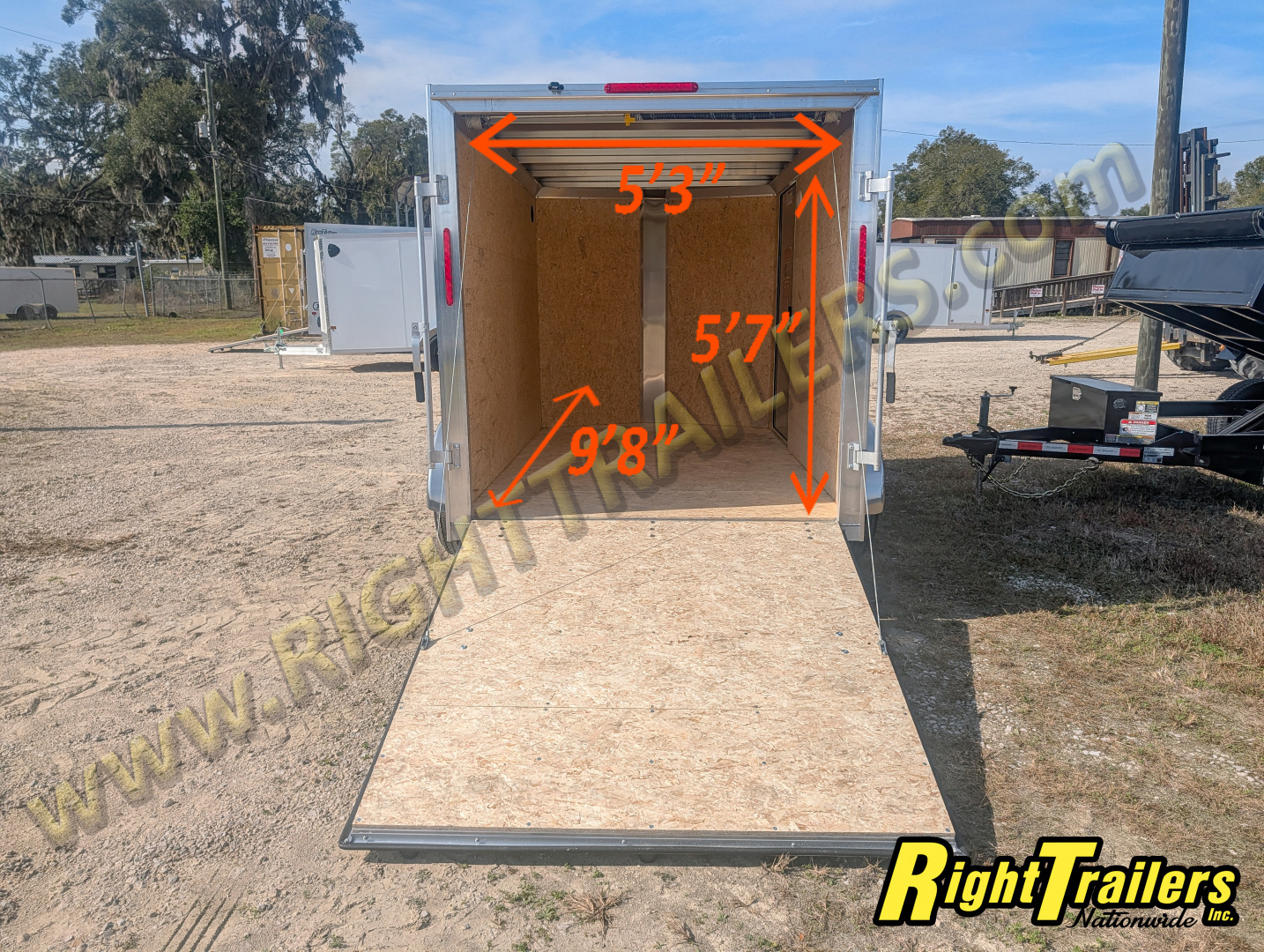 New 2026 E-Z Hauler 6X10 CARGO TRAILER