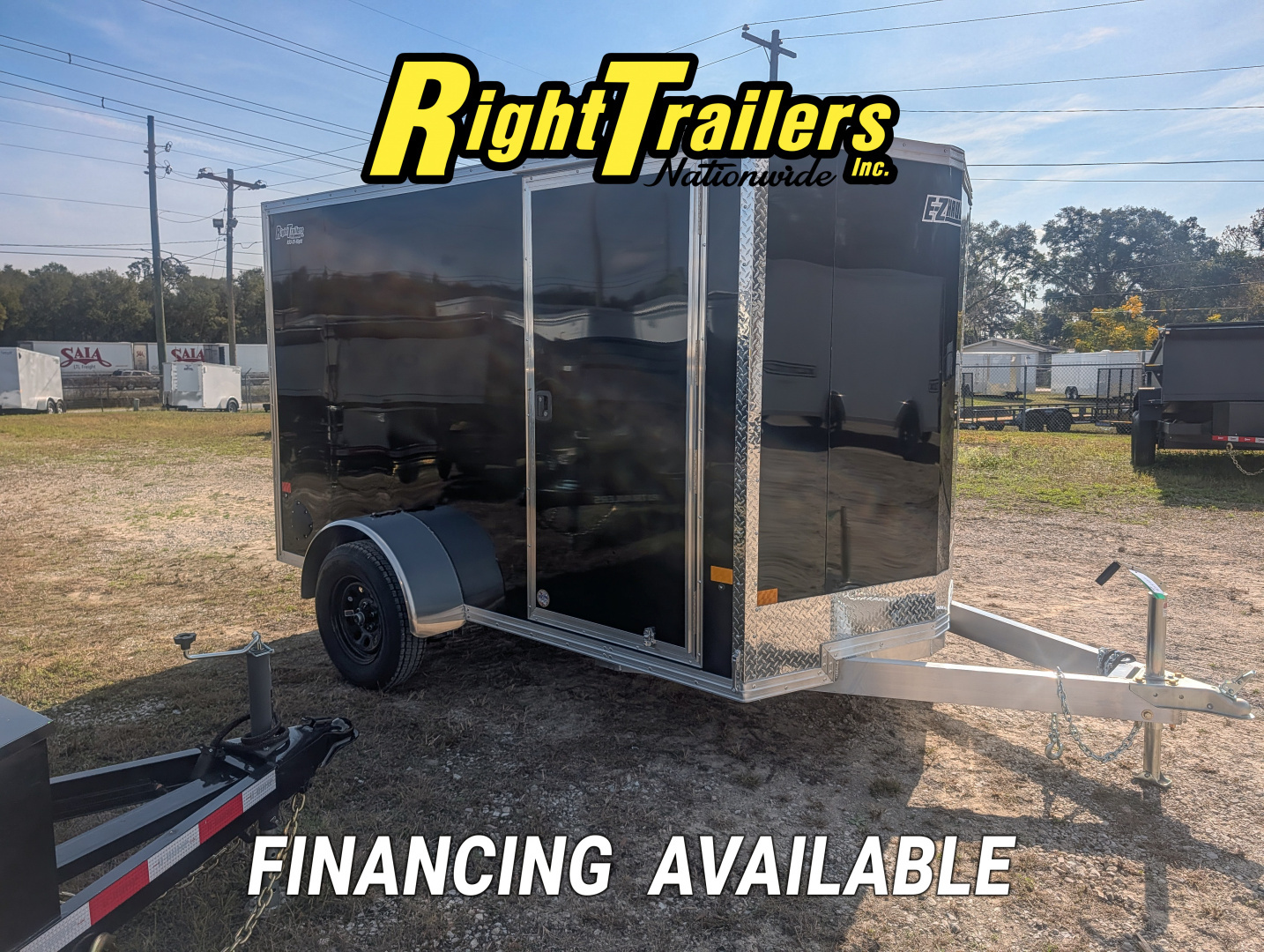 New 2026 E-Z Hauler 6X10 CARGO TRAILER