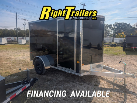 New 2026 6X10 E-Z HAULER CARGO TRAILER