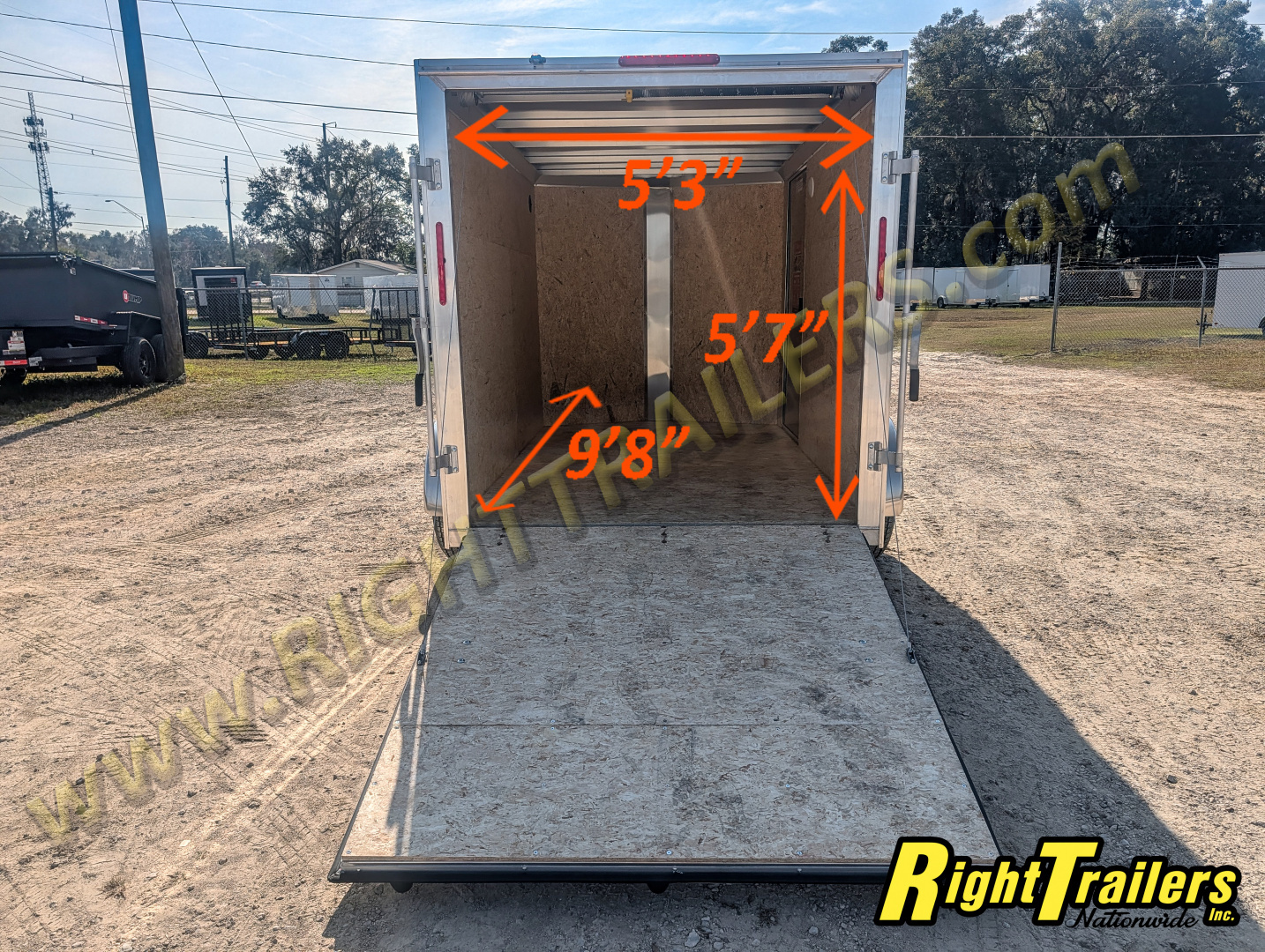 New 2026 E-Z Hauler 6X10 CARGO TRAILER