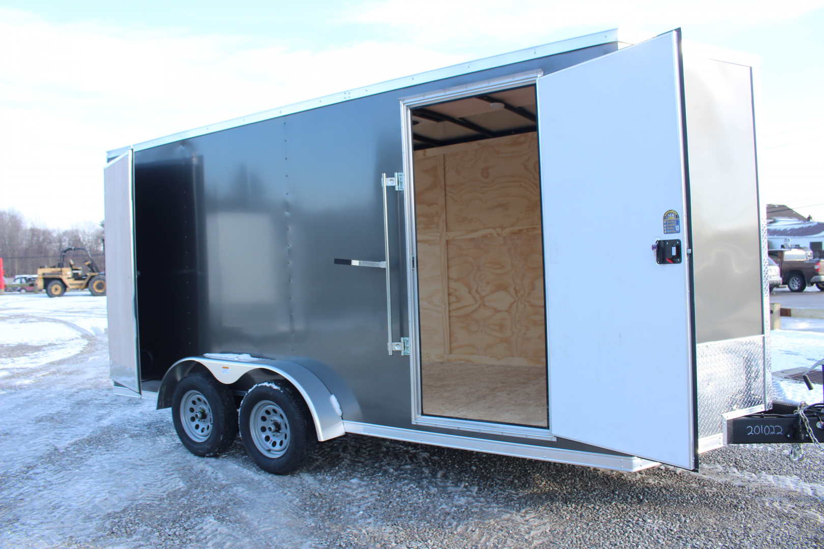 New 2026 Darkhorse Cargo DHW 7' x 16' Enclosed Trailer - Double Rear Door - 7' Interior Height - 7000# GVW