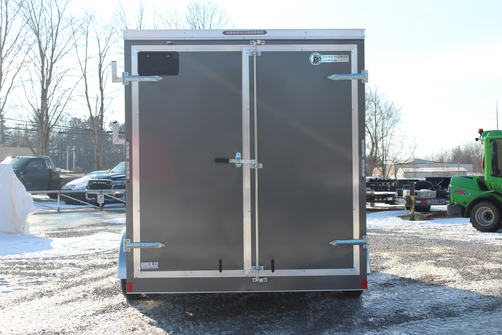 New 2026 Darkhorse Cargo DHW 7' x 16' Enclosed Trailer - Double Rear Door - 7' Interior Height - 7000# GVW