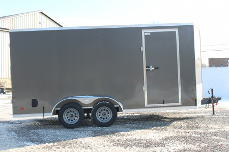 New 2026 Darkhorse Cargo DHW 7' x 16' Enclosed Trailer - Double Rear Door - 7' Interior Height - 7000# GVW