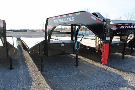 New 2026 PJ Trailers 32' 25K GVWR MR GN Equipment Trailer