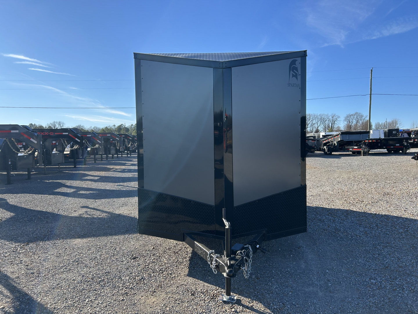 New 2026 Spartan 7'X12' 7k Enclosed Trailer