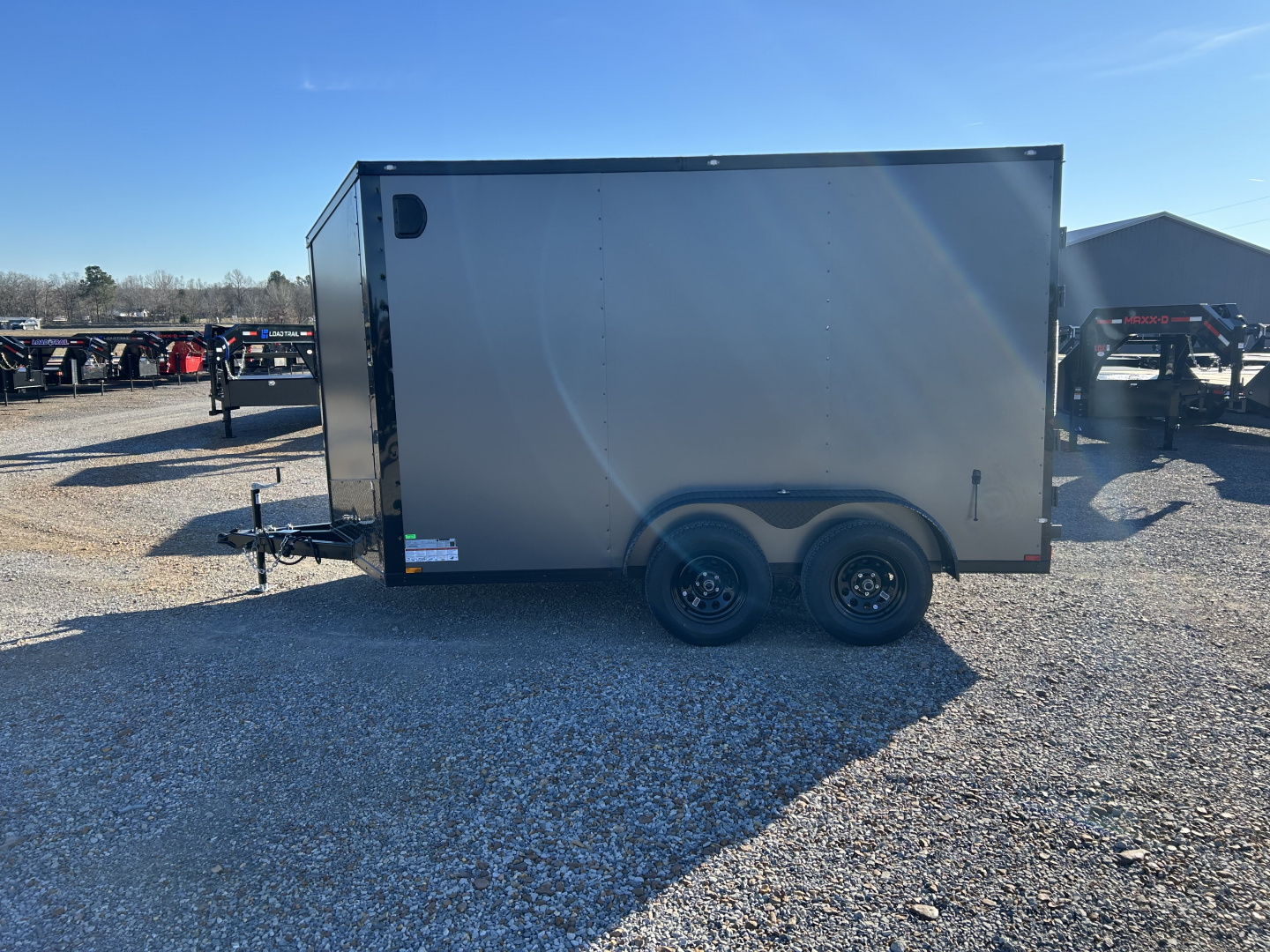 New 2026 Spartan 7'X12' 7k Enclosed Trailer
