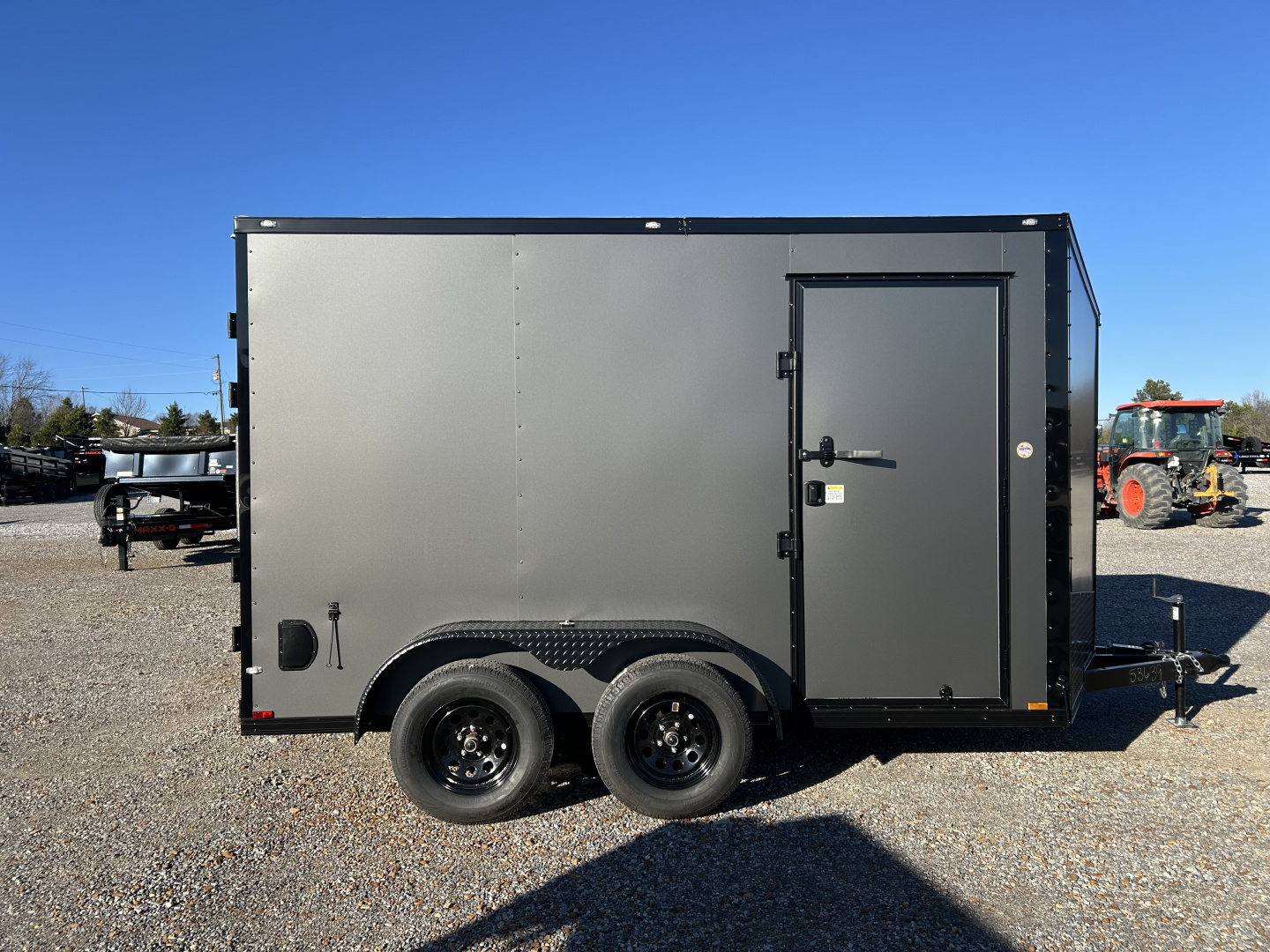 New 2026 Spartan 7'X12' 7k Enclosed Trailer