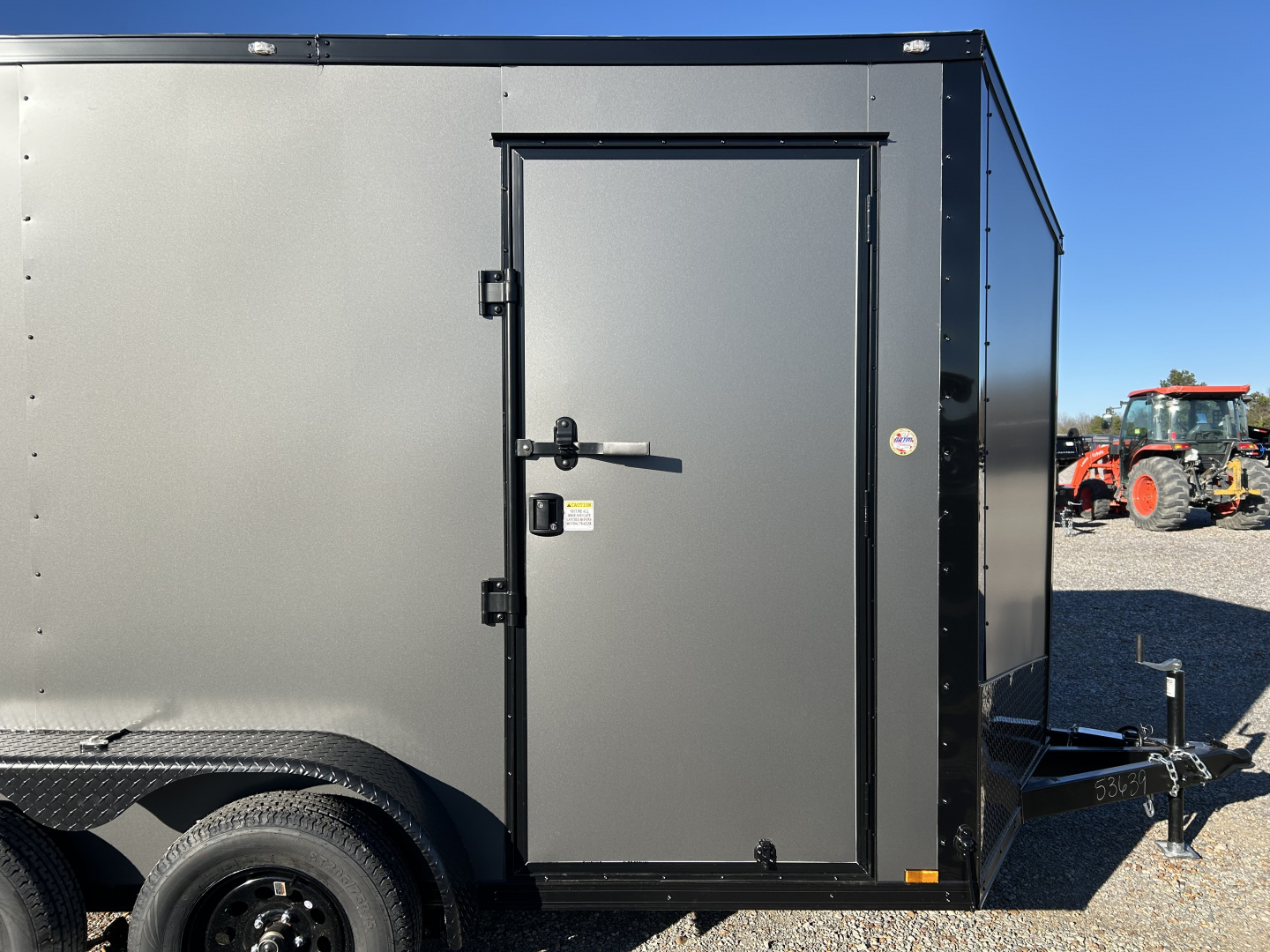 New 2026 Spartan 7'X12' 7k Enclosed Trailer