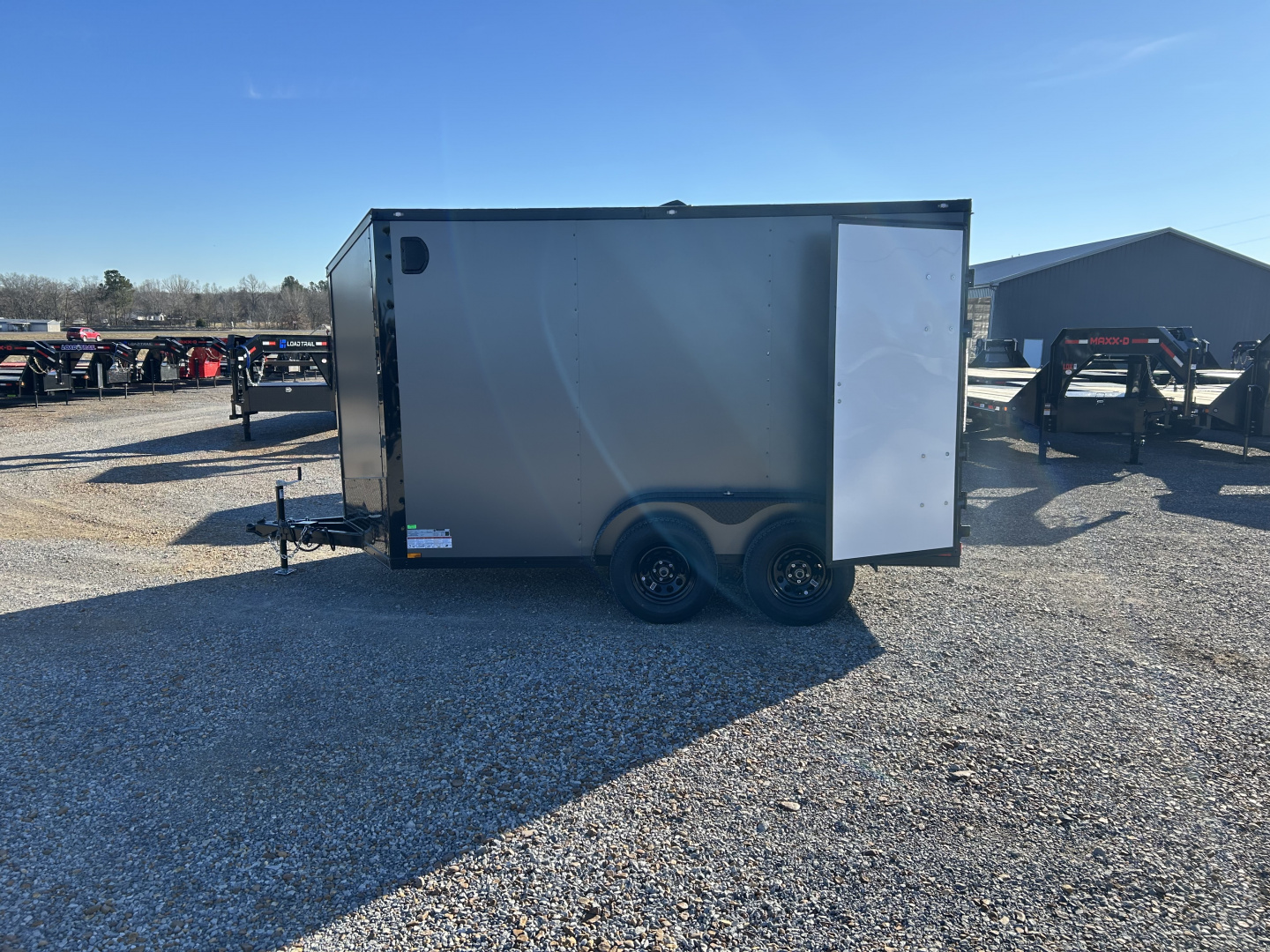 New 2026 Spartan 7'X12' 7k Enclosed Trailer
