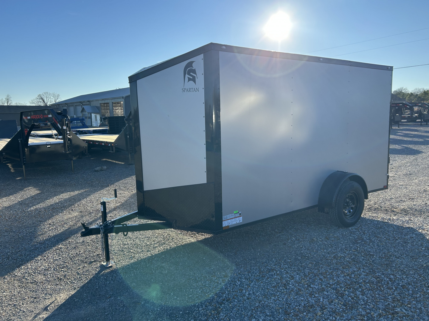 New 2026 Spartan 6' x 12' 3k Enclosed Trailer