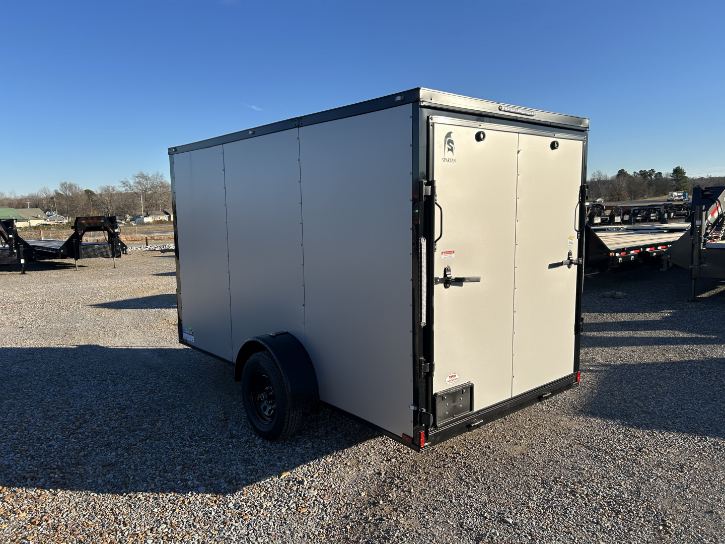 New 2026 Spartan 6' x 12' 3k Enclosed Trailer