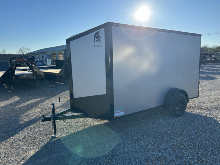 New 2026 Spartan 6' x 12' 3k Enclosed Trailer