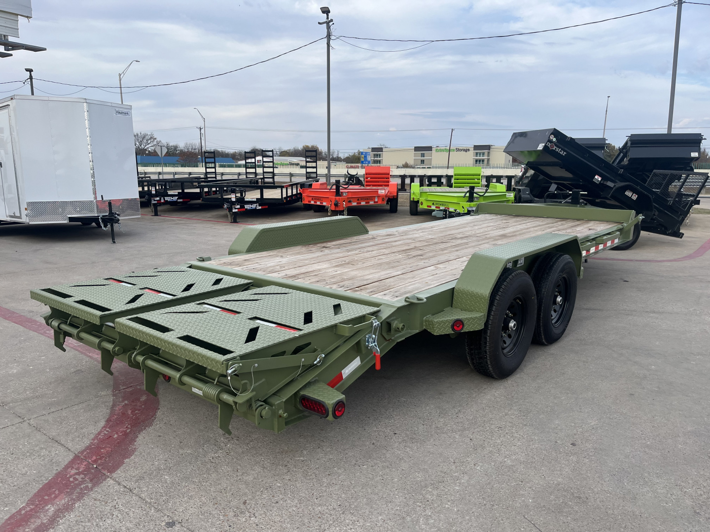 New 2026 Norstar EWB 83X20 Equipment Trailer