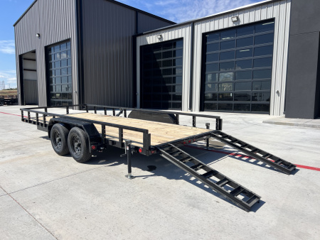 New 2026 PJ 83 x18' Tandem Axle Utility Trailer - UL