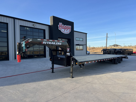 New 2026 PJ 102 x40' GN Low-Pro Flatbed w/ Duals - LD
