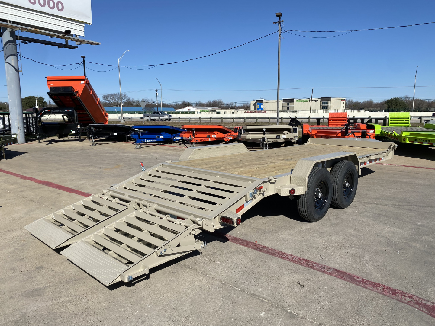 New 2026 Norstar EWB 83X20 Equipment Trailer