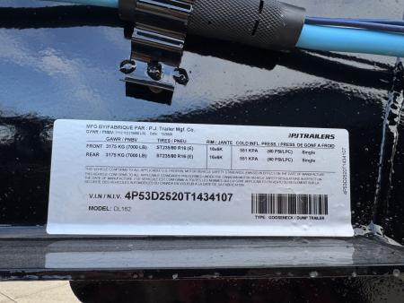 New 2026 PJ Trailers DL16-GN Dump Trailer