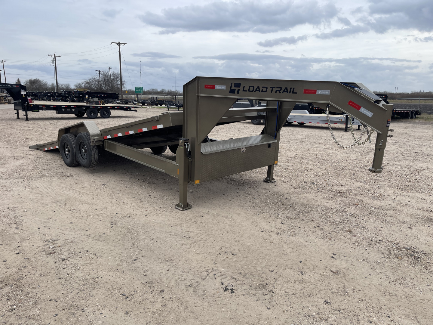 New 2026 Load Trail 83X24 GOOSENECK 14K RAPID Tilt Trailer