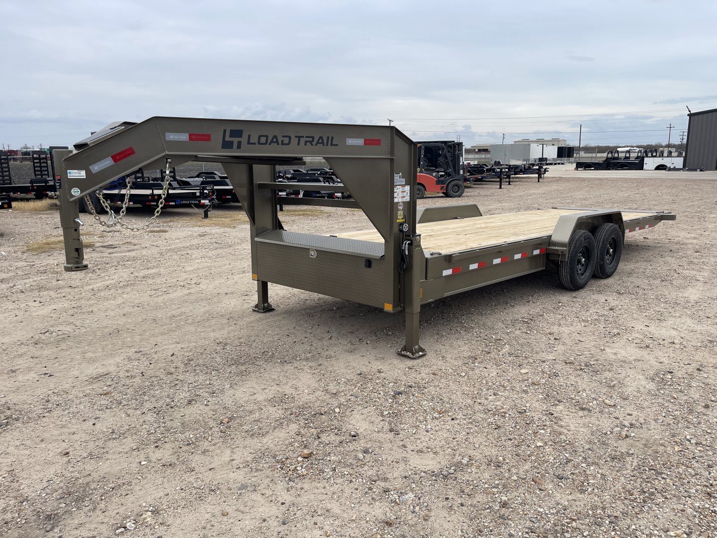 New 2026 Load Trail 83X24 GOOSENECK 14K RAPID Tilt Trailer