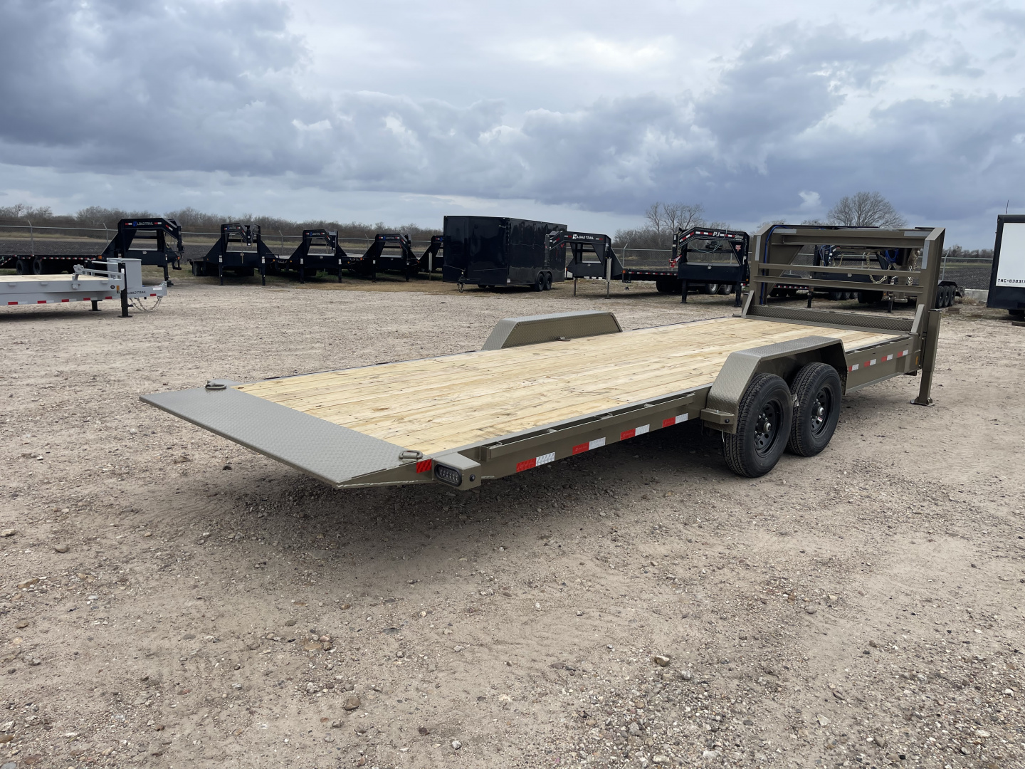 New 2026 Load Trail 83X24 GOOSENECK 14K RAPID Tilt Trailer