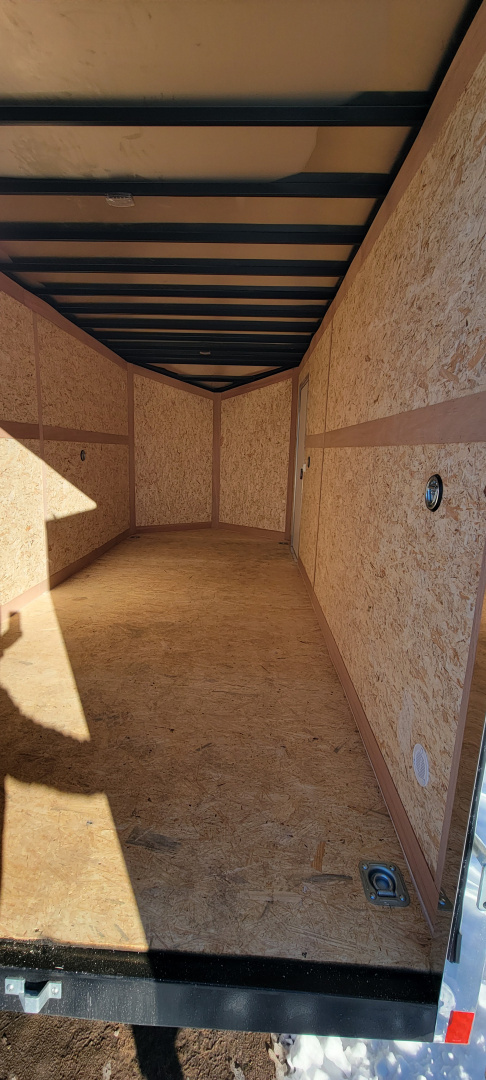 New 2026 Stealth Trailers 7X16 SILVER BARN DOOR 7K Cargo / Enclosed Trailer