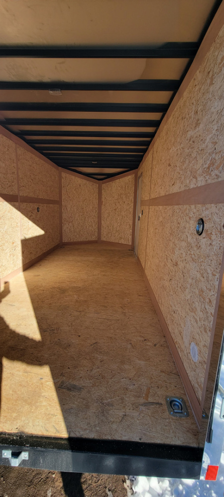 New 2026 Stealth Trailers 7X16 SILVER BARN DOOR 7K Cargo / Enclosed Trailer