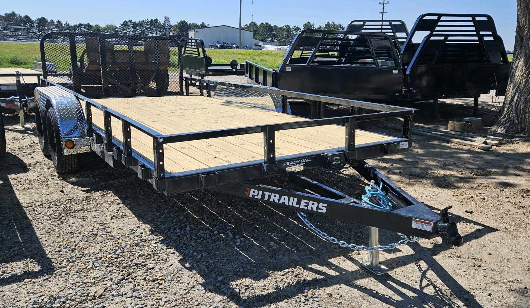 New 2026 PJ Trailers 16' x 83 in. Tandem Axle Channel Utility Trailer