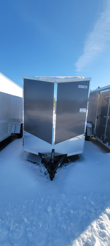 New 2025 US Cargo 2025 6X12 CHARCOAL 6'6  RAMP 3K Cargo / Enclosed Trailer