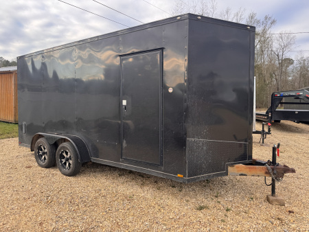 Used 2022 Spartan Cargo 7x16 Cargo / Enclosed Trailer