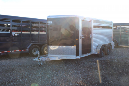New 2026 Frontier Trailers 16' + 6  STOCK Stock / Stock Combo Trailer