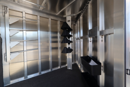 New 2026 Featherlite Trailers 4 Horse GN Horse Trailer