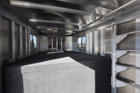 New 2026 Featherlite Trailers 4 Horse GN Horse Trailer