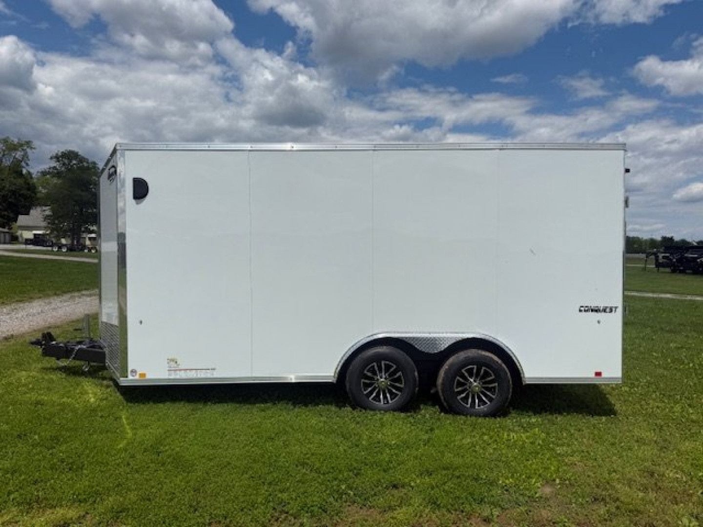 New 2026 Formula Trailers CONQUEST 8.5x16X90" .080 POLYCORE w/ RAMP DOOR Cargo / Enclosed Trailer