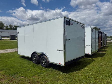 New 2026 Formula Trailers CONQUEST 8.5x16X90" .080 POLYCORE w/ RAMP DOOR Cargo / Enclosed Trailer