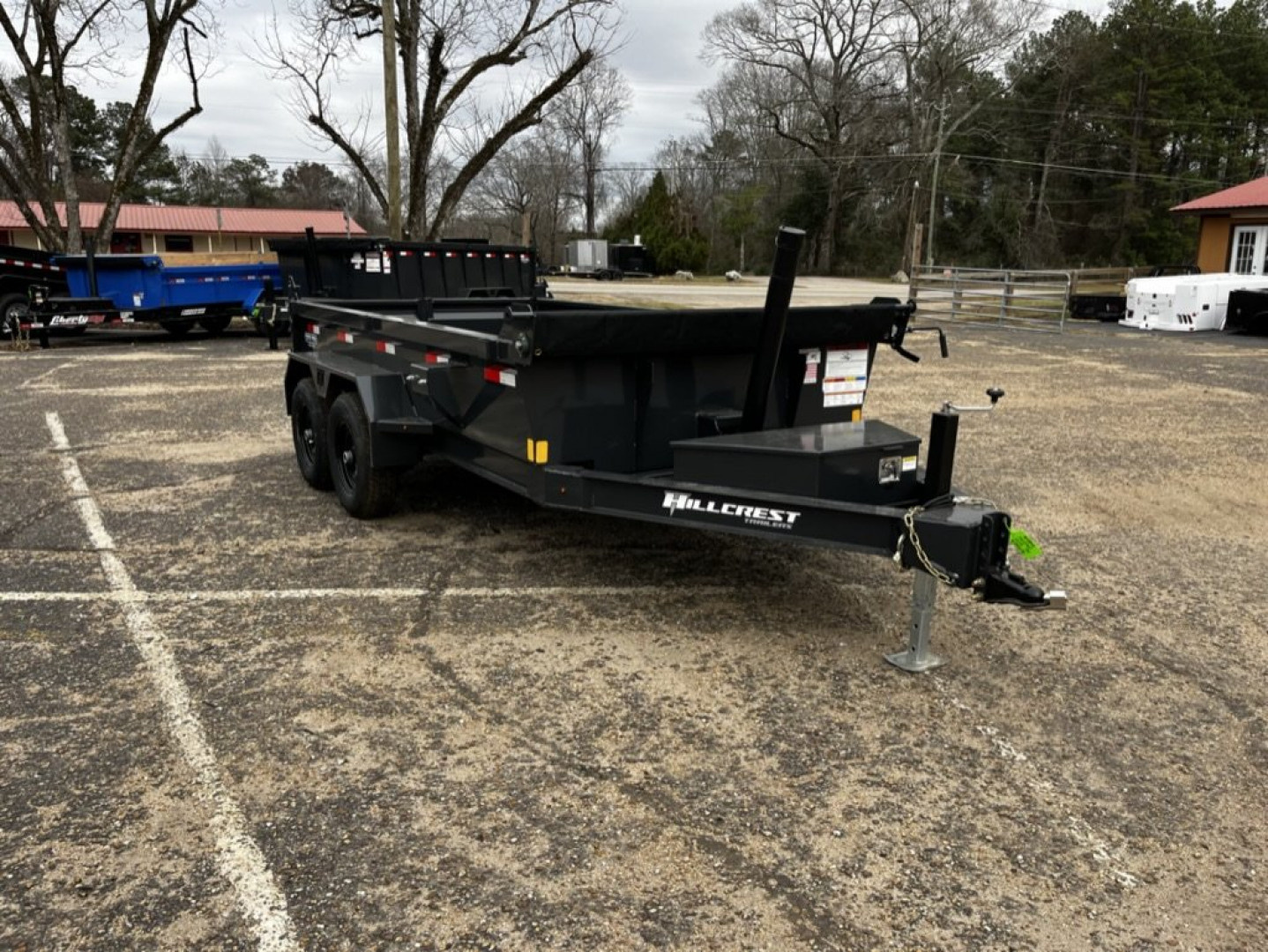 New 2026 Hillcrest Trailers 6x12 10k Dump Trailer