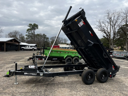 New 2026 Hillcrest Trailers 6x12 10k Dump Trailer