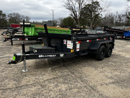 New 2026 Hillcrest Trailers 6x12 10k Dump Trailer